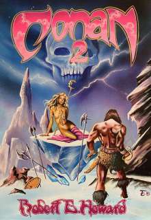 Tadeusz ÅUczejko | Conan, nieopublikowana okÅ‚adka | ArtKomiks Aukcje