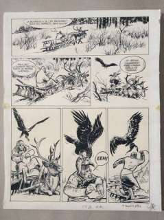 Follet, René - Planche originale - Ivan Zourine T1 - Le testament de Sibérie - (1974) | Catawiki