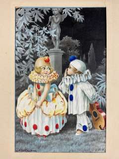 Aurelio Bertiglia - Originale per cartolina anni Trenta - Loose page - First edition | Catawiki