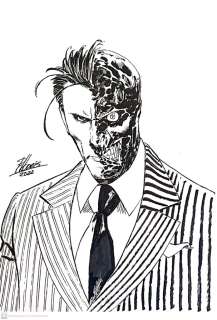 Pablo de Bonis | Ilustraciones Pablo de Bonis - Two faces - 8.5 x 11.80 inches | NRisso Art