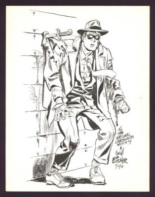 The Spirit ’Close Call’ Print by Will Eisner | eBay US (Buy It Now)