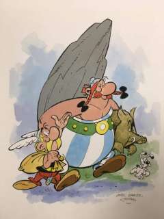 Frisano, Thomas - Dessin original - Hommage Ã  Uderzo - Asterix | Catawiki