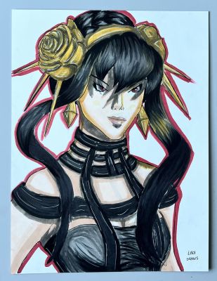 Yor Forger 9x12 by EBUDraws | Raremarq (Buy It Now)