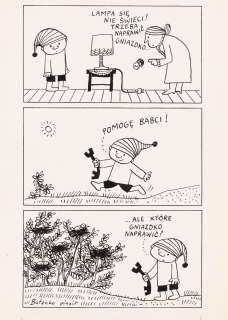 Bohdan Butenko (1931 - 2019) | Bohdan Butenko | "- Lampa się nie świeci! Trzeba naprawić gniazdko..." | Desa Unicum