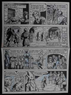 Vandersteen, Willy /  Sels, Frank | Original page  - De Rode Ridder [The Red Knight]  - Kerwyn de magiër  - (1964) | Catawiki