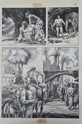 Tavola originale Alfredo Alcala Savage Sword # 89 pg.25 | Venere Comic Art