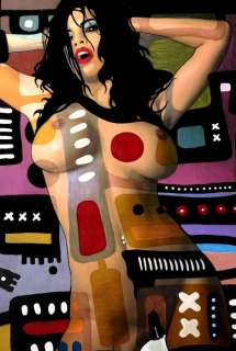 Emmanuelle Clint - illustraz. originale "Dance" - Loose page - (2014) | Catawiki