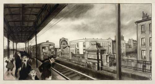Jacques Tardi - La Gare de banlieue