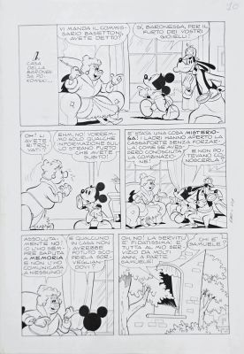 Tavola originale Massimo De Vita Topolino n. 680 Topolino e i sogni rubati pg.10 | Venere Comic Art