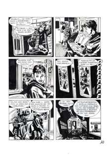 Julia n. 18 - Tavola Originale "tornando a casa" - Loose page - First edition - (2000) | Catawiki