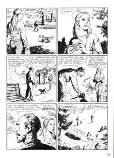 Julia n. 6 - 3 Tavola Originale "Jerry e’ sparito" - Loose page - First edition - (1999) | Catawiki