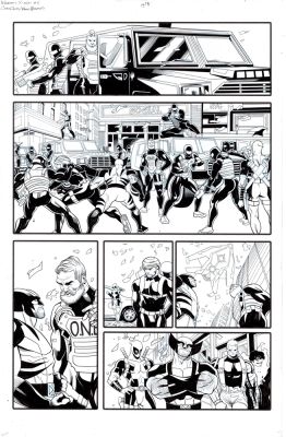 Mark Morales | Weapon X-Men #4 PG 18 | Mark Morales