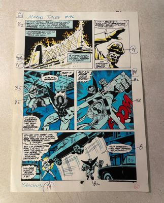 MARVEL TALES #196 comic ART color guide BYRNE CLAREMONT MS MARVEL SKRULL 1987 | eBay US (Buy It Now)