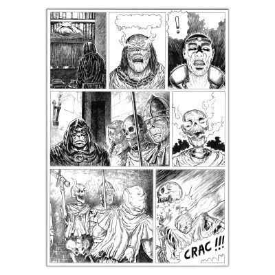 Amaury Bündgen | Deter - Planche originale 58 | Achetez de l’Art