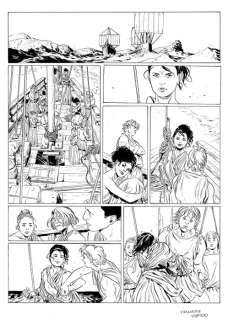 Francesco Trifogli - tavola originale "Le feu de Thesee" - Loose page - (2019) | Catawiki