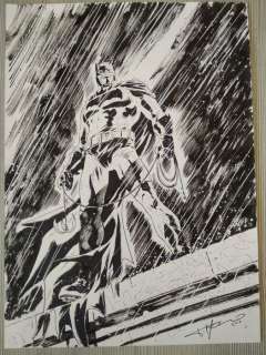 G. Timpano - illustrazione originale "Batman under the rain" - Loose page - (2018) | Catawiki