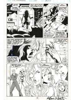 Kevin WEST Planche originale 11x17 - Avengers #351 - Loose page - First edition - (1992) | Catawiki