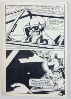 Kriminal, Magnus n. 300 - Tav. Origin. "Le Bare di Ghiaccio" - Loose page - (1971) | Catawiki