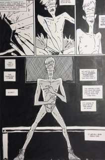 Eddy Current - Ted McKeever - Original Half Splash - Eddy Current - Original Art - (1987) | Catawiki