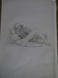 Erich von GÃ¶tha - Dessin original - Janice - Format: Â± 20 x 29 cm. | Catawiki