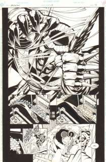 Barbara Kaalberg, Howard Porter - hawkman #31 p. 18 - hawkman splash - 1996