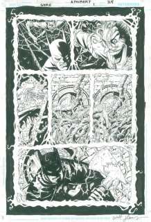 Batman #1 - Batman: The Widening Gyre #1 - Joker and Batman - Loose page - First edition - (2009) | Catawiki