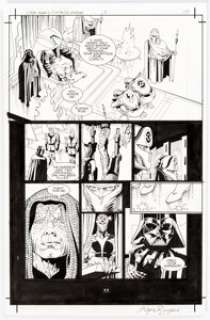 Paul Gulacy and P. Craig Russell Star Wars: Crimson Empire #2 Story Page 17 Original Art (Dark Horse, 1998). Kir - | Heritage