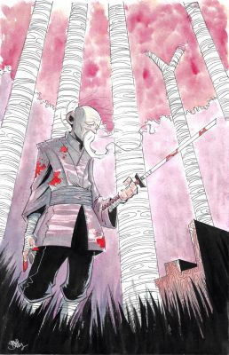 Shawn Daley | Samurai Grandpa #1 cover | Athenaeum Comic Art