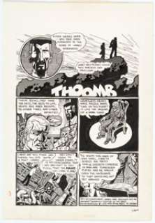 Rodriguez, Spain | Spain Rodriguez Skull #5 Story Page 6 Original Art (Last Gasp, 1972).... | Heritage