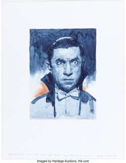 Unidentified Fantasy Artist | Mark Chiarello - Dracula Illustration Original Art (c. 2022).... | Heritage