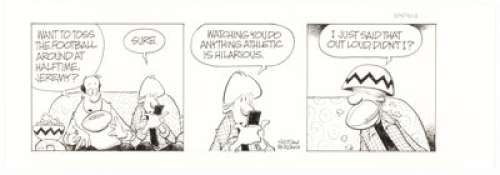 Jerry Scott and Jim Borgman Zits Daily Comic Strip Original Art dated 10-5-13 (King Features Syndicate, 2013). | Heritage