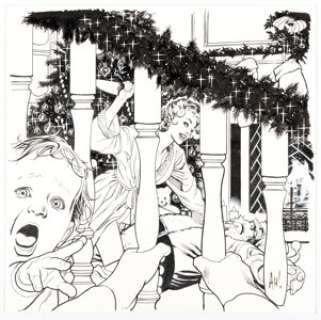 Adam Hughes Shiver SuspenStories #1 Variant Cover Original Art (EC Comics/Oni Press, 2024).