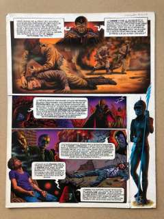 Macedo, Sergio - Planche originale couleur - Psychorock - (1976) | Catawiki