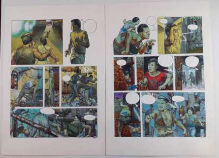 Arturo Picca - 2x Tavole Originali per Frigidaire - Firmate - Loose page - (1986) | Catawiki