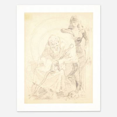 Johnny Craig | Vault Keeper Original Art Illustration (Undated) | Landry Pop Auctions