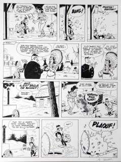 Michel Janvier -  » Rantamplan l ‘Otage  » – Planche Originale – Page 18