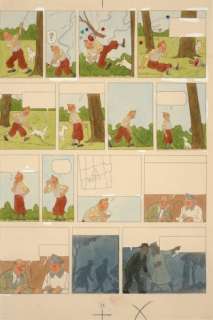 Hergé (Georges Remi Dit) & Alice Devos | L’ÃŽle Noire | Artcurial