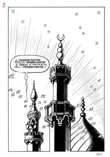 La Compagnia della Forca n. 17 - Tavola Originale "I due genii siamesi" Magnus - Loose page - First edition - (1978) | Catawiki