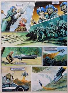 Lawrence, Don - Originele pagina in kleur - The Trigan Empire - "The Lost City " - (1969) | Catawiki