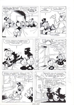Giulio Chierchini - Zio Paperone e gli Stivali delle Sette Leghe p.19 (Topolino n.1238 del 1979)