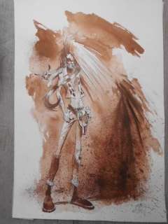 Riff Reb’s / Cromwell - Dessin original couleur - Le Bal de la sueur - Sergeï Wladi - (2000) | Catawiki