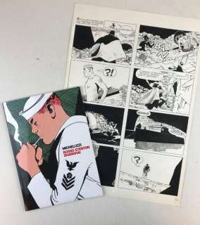 Attilio Micheluzzi - tavola originale "Rosso Stenton - Shanghai" - Loose page | Catawiki