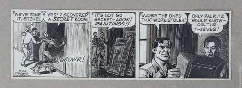 Original Art: Buz Sawyer Comic Strip, August 22, 1984 by John Celardo | mycomicshop.com