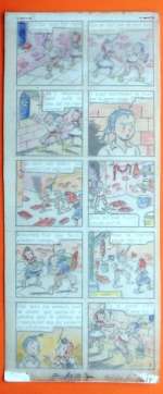 Cuvillier, Maurice - Planche originale - Sylvain et Sylvette - Le Chateau reconquis - (1957) | Catawiki