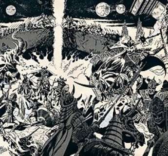 Balm, Harry - Originele, dubbele pagina - Inferno Ballade - Gepubliceerd in ’Essef’ - (1977) | Catawiki