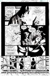 Jimmy Palmiotti, Paul Gulacy - batman: legends of the dark knight #137 p 16 (batman & james gordon! ) 2000