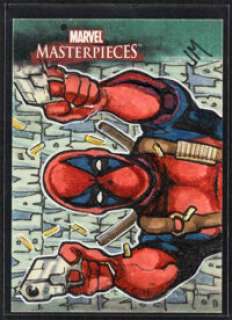 2008 Upper Deck Marvel Masterpieces Set 3 - Deadpool by Jake Minor - Sketch Card | Heritage