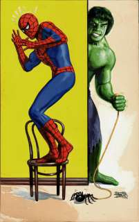 Bob Larkin - Crazy magazine #42 cover painting (1978)