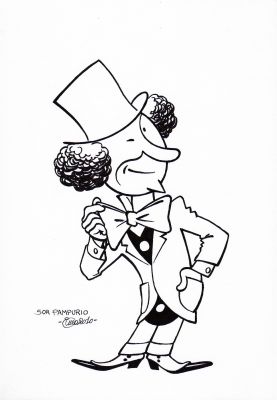 Enea Riboldi | Sor Pampurio | Tavole Originali