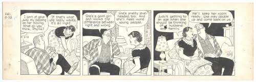 Frank King | King - Gasoline Alley 6/29/1956 | Russ Cochran